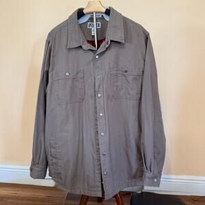 Duluth Trading Company 
FireHose Limber Jac 
Men’s size 2XL Tall, standard fit.